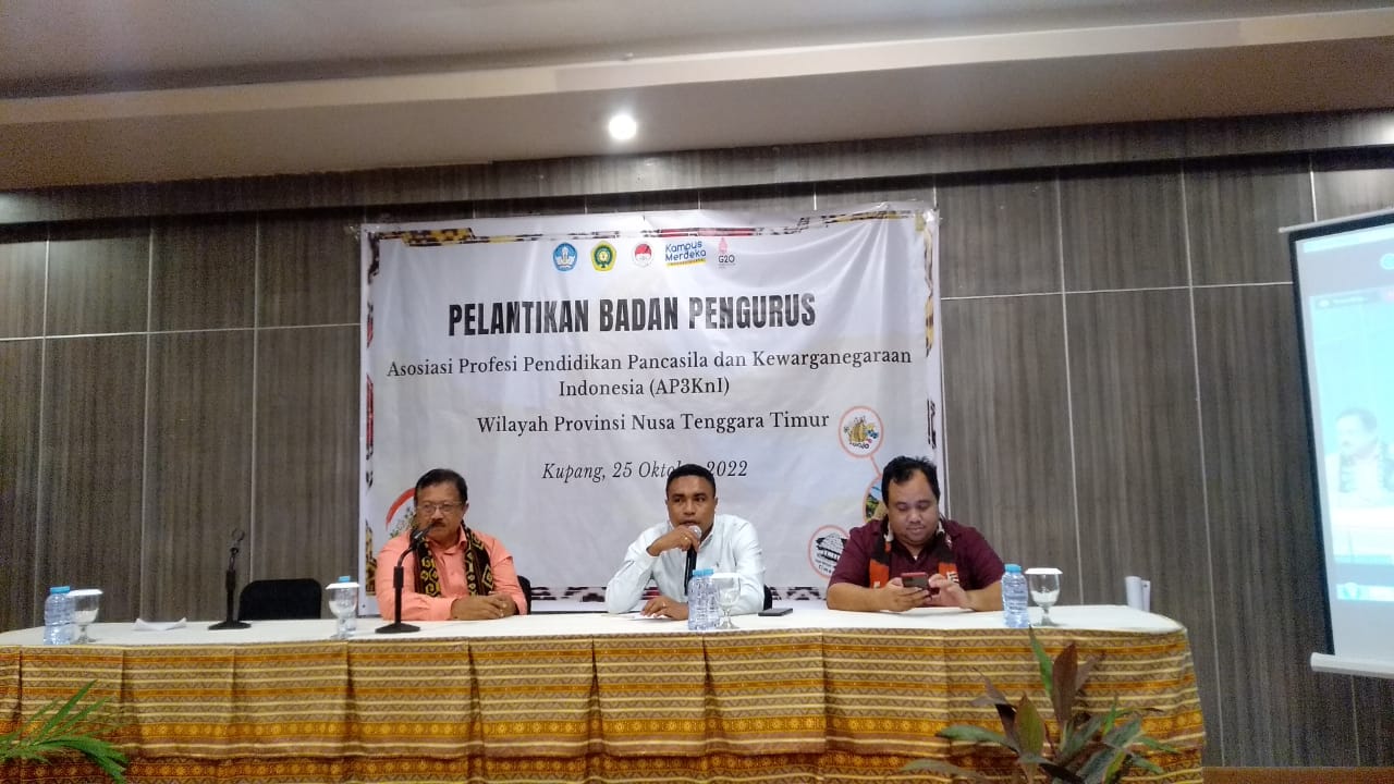 Badan Pengurus AP3KnI di Wilayah NTT Resmi di Lantik. Ini Harapan Ketua Terpilih