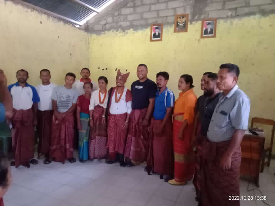 Yohanes Neno Bau Resmi Mendaftarkan Diri Sebagai Cakades Kapitan Meo 