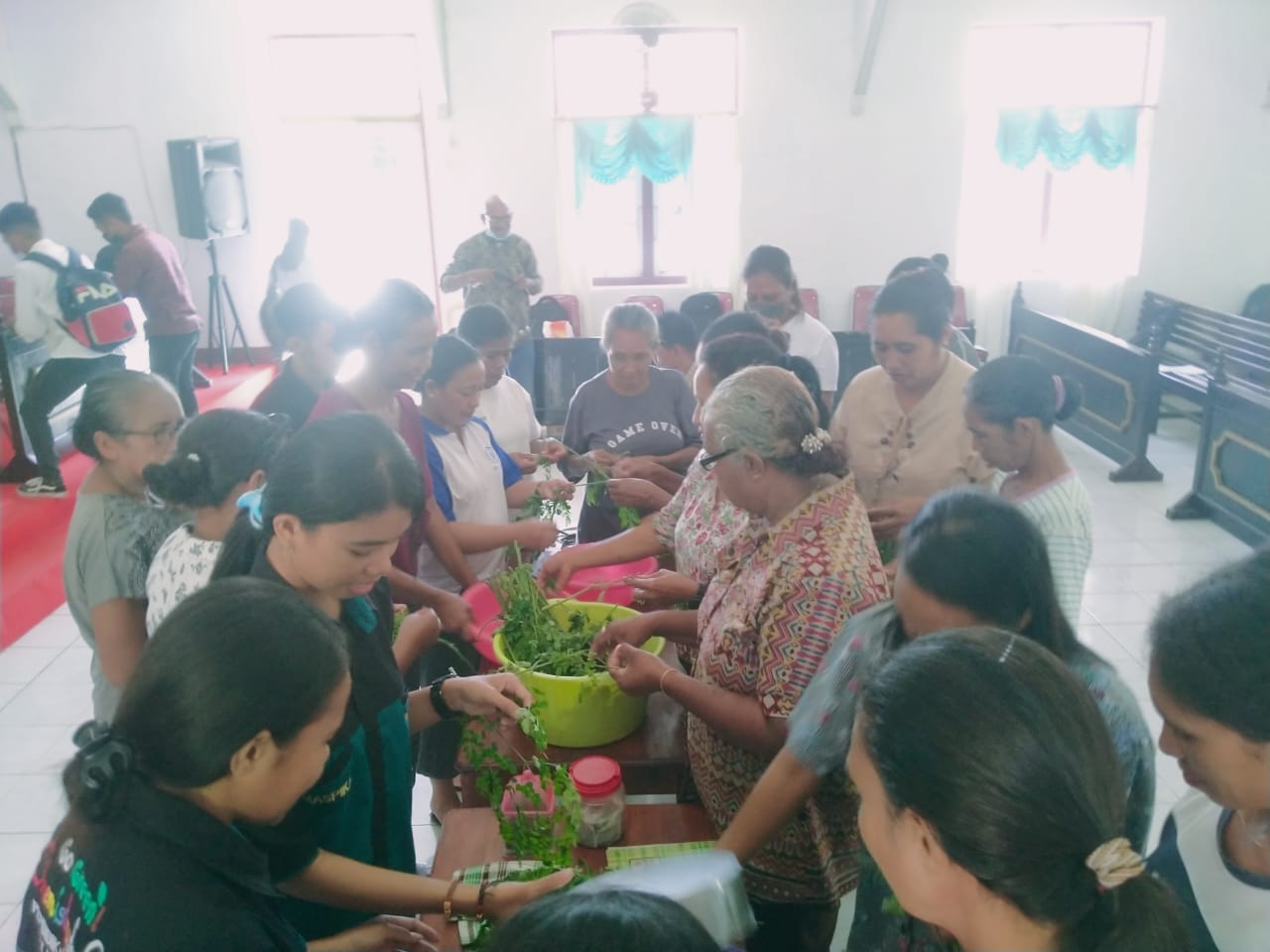 LP2M Undana Lakukan Inovasi Kelor di Jemaat Oefafi