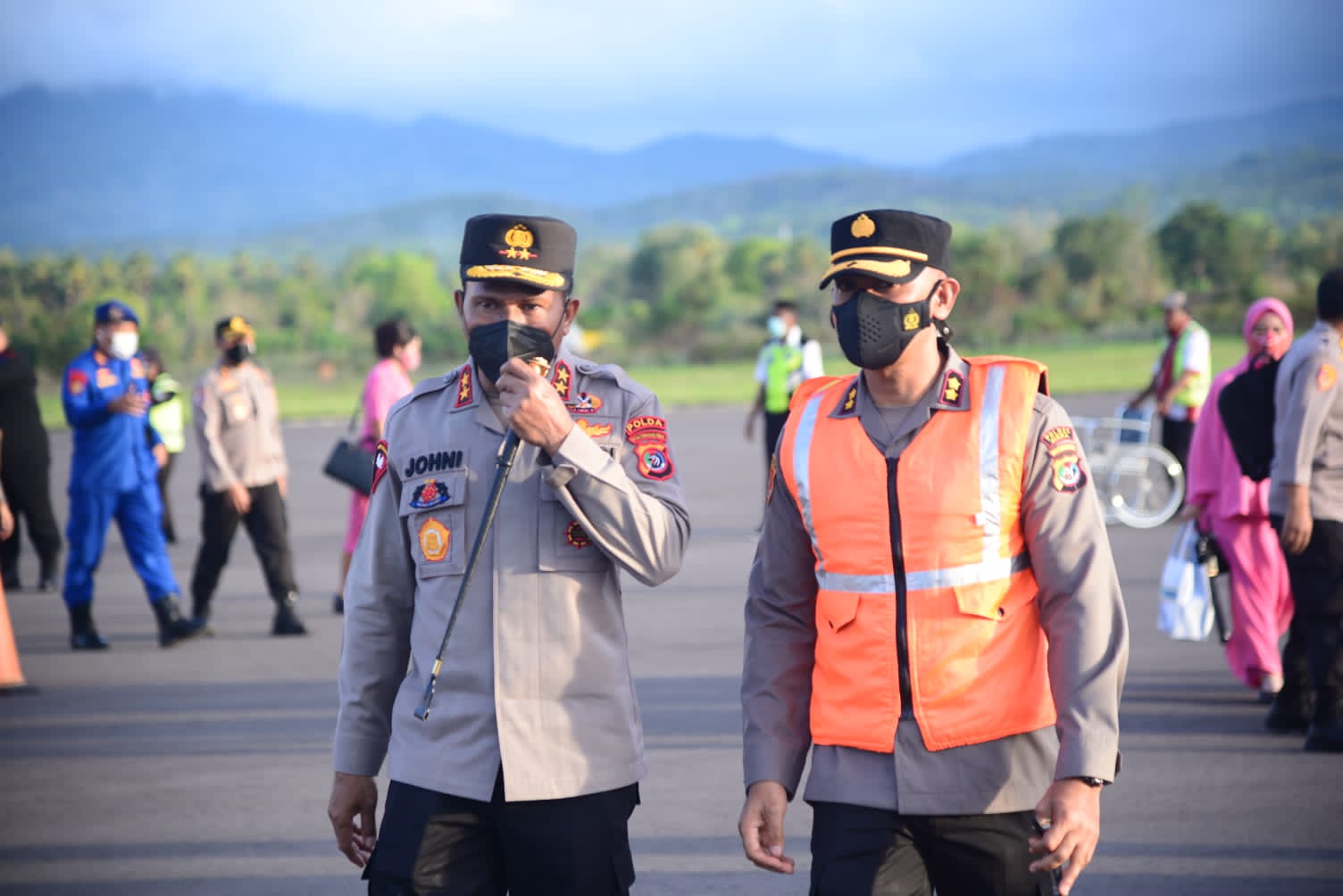 Pantau Situasi Kamtibmas, Kapolda NTT Bersama Rombongan Kunjungi Kabupaten Sikka