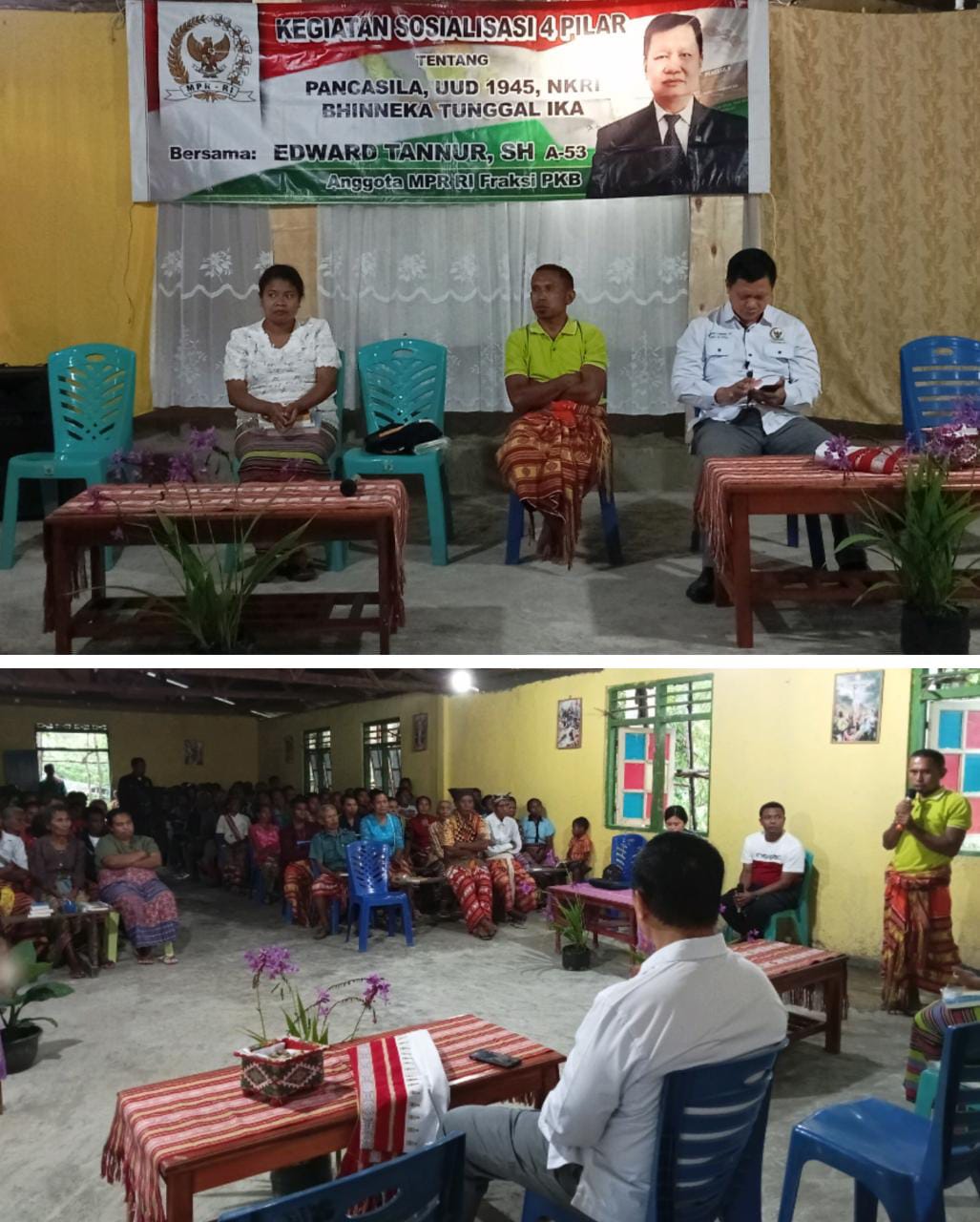 Anggota DPR-RI, Edward Tannur Gelar Sosialisasi Dan Serap Aspirasi Di Bonleu