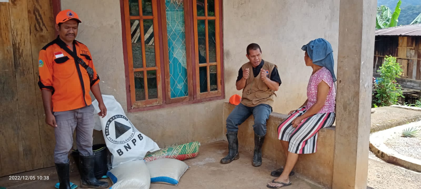 Warga Apresiasi Respon Cepat BPBD Matim Untuk Korban Longsor Di Desa Golo Ndele