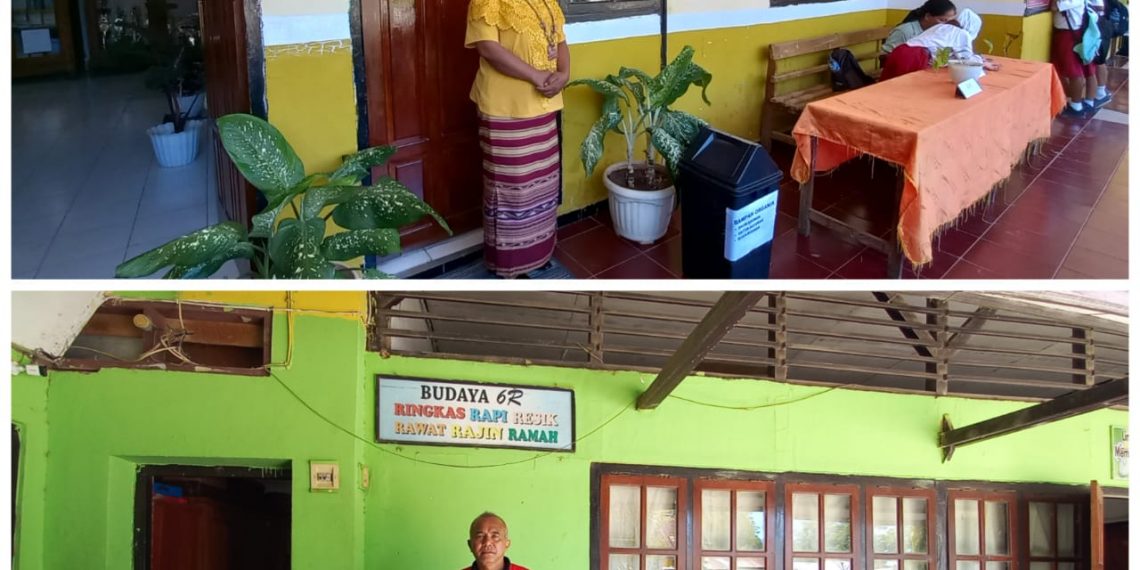 SDN Bonipoi 1 dan 2  Siap Ikuti Lomba Kebersihan. 