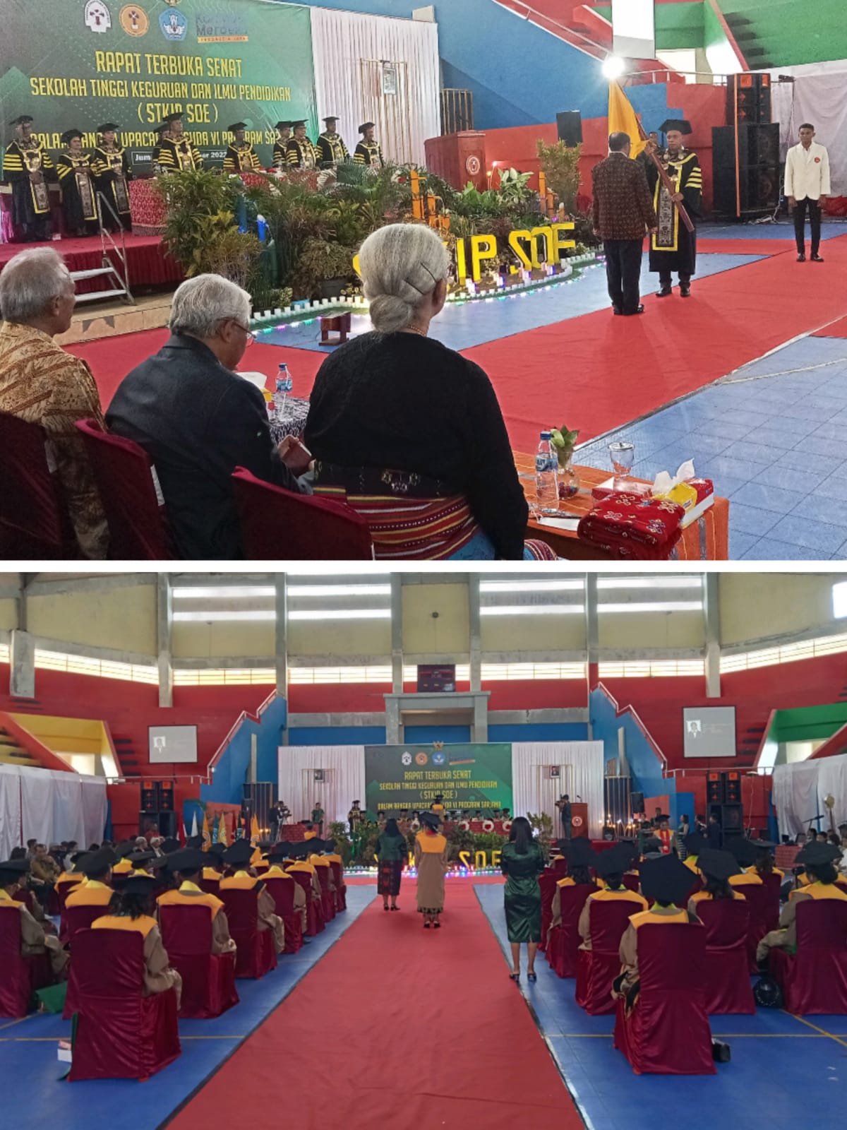 STKIP Soe Gelar Wisuda Terakhir, Dan Penyerahan Bendera Perubahan Bentuk Menjadi IPS