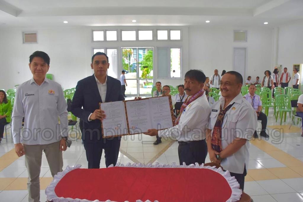 Untuk Pemenuhan Air Bersih, Pemkot Kupang Teken MoU Dengan PT Panah Perak Megasarana