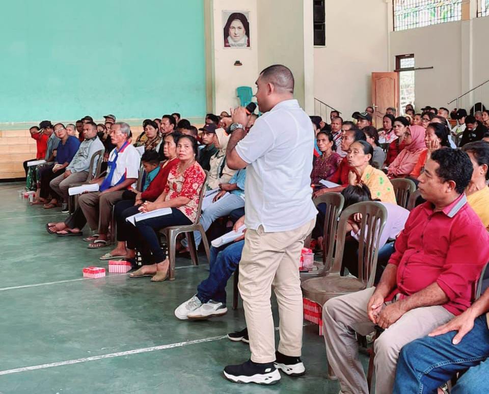 Agus Boli Ajak Semua Masyarakat Flotim Untuk Gabung ke Koperasi Swastisari
