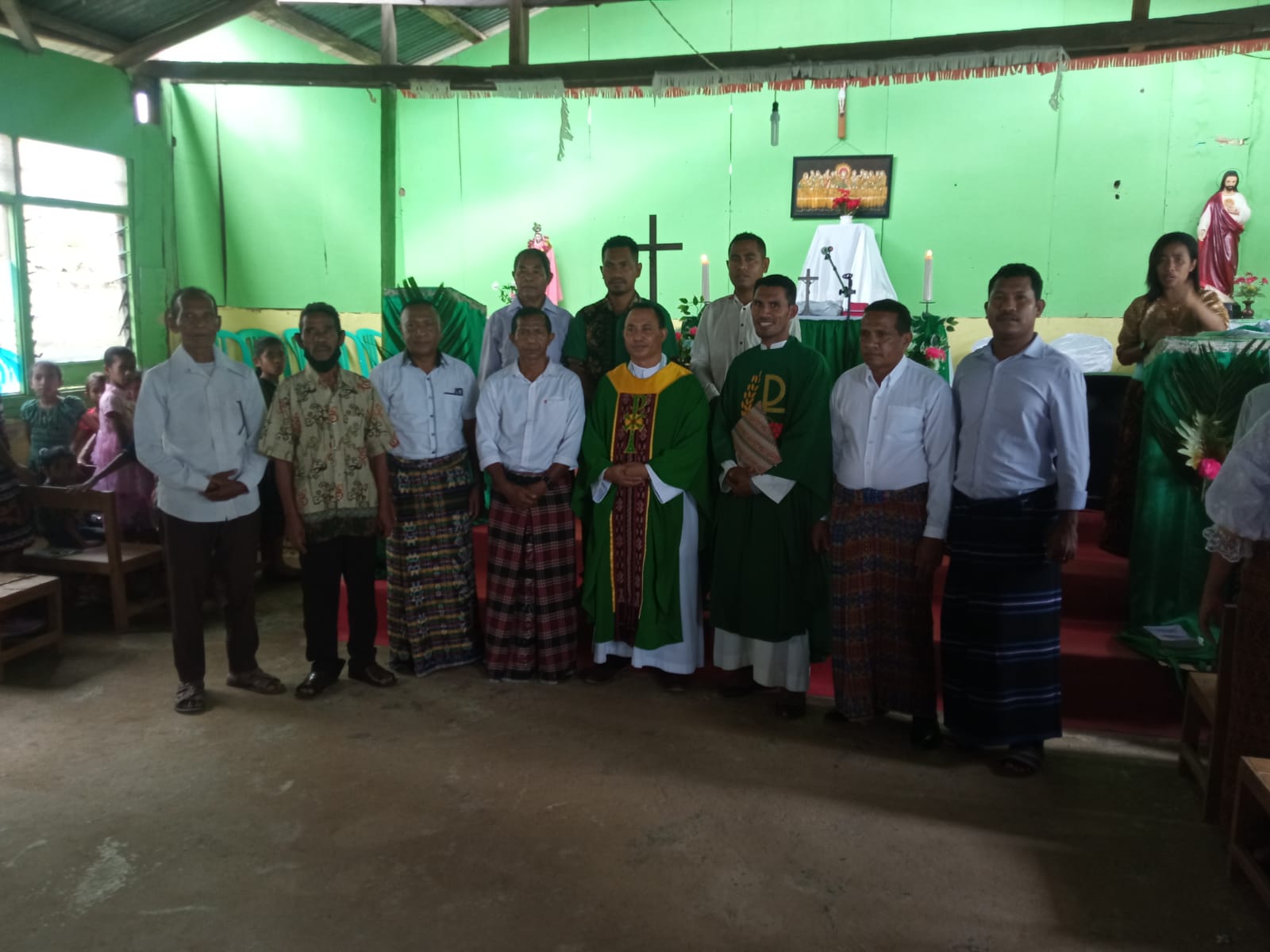 Sah, DPP Kuasi Paroki Kristus Raja Kisa Resmi Dilantik. Berikut Pesan Uskup KUM