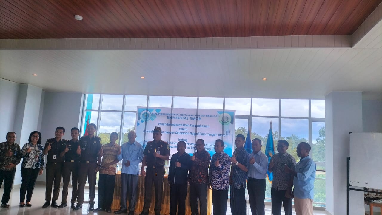 Kejaksaan Negeri TTU Teken Mou Bersama Unimor. Simak Selengkapnya