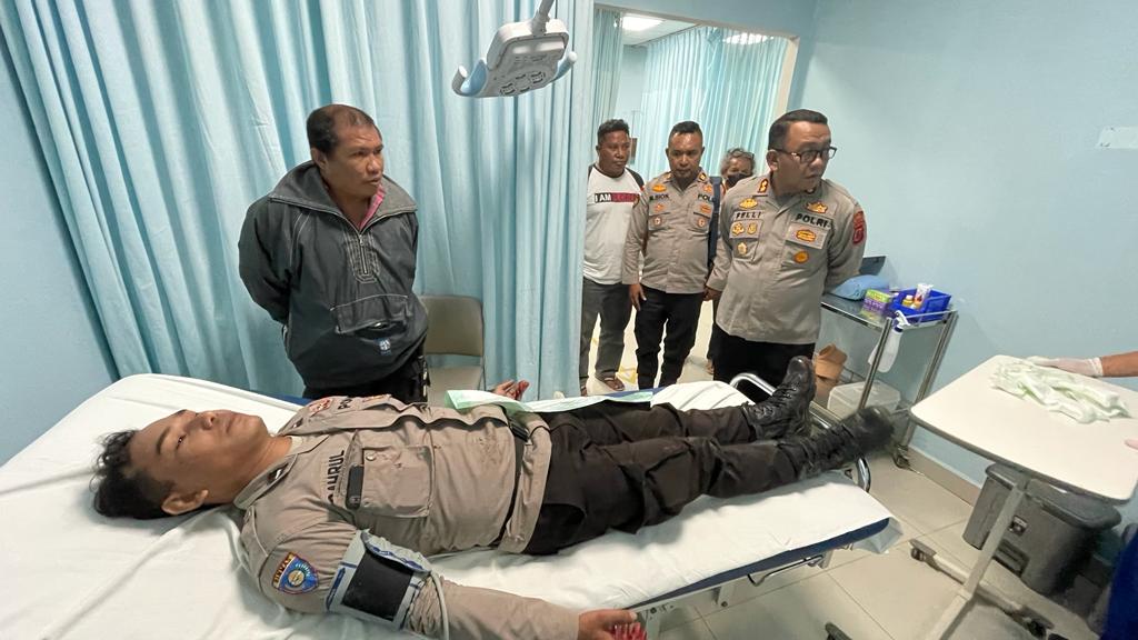 Anggota Polres Mabar Ditebas Seorang Warga. Ini Kronologinya