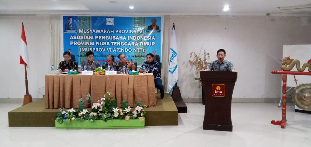 Bobby Thinung Pitoby Jabat Ketum DPP APINDO NTT Periode 2023-2028