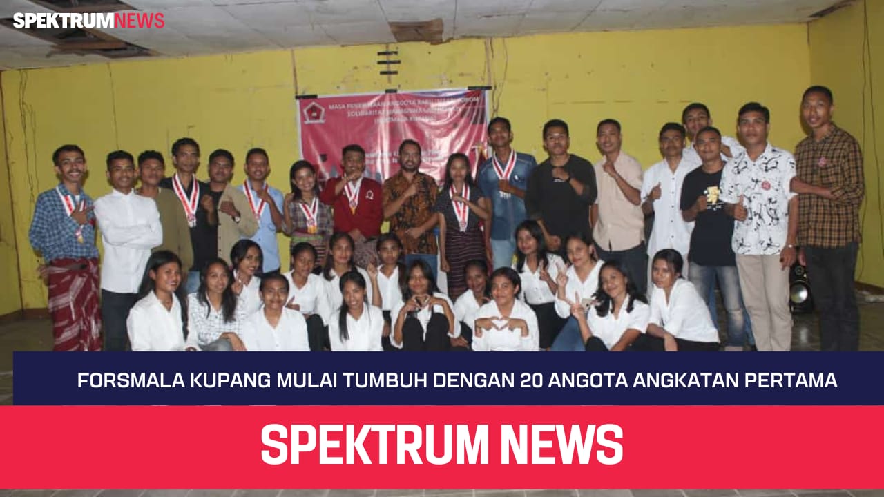 FORSMALA Kupang Mulai Tumbuh Dengan 20 Angota Angkatan Pertama 