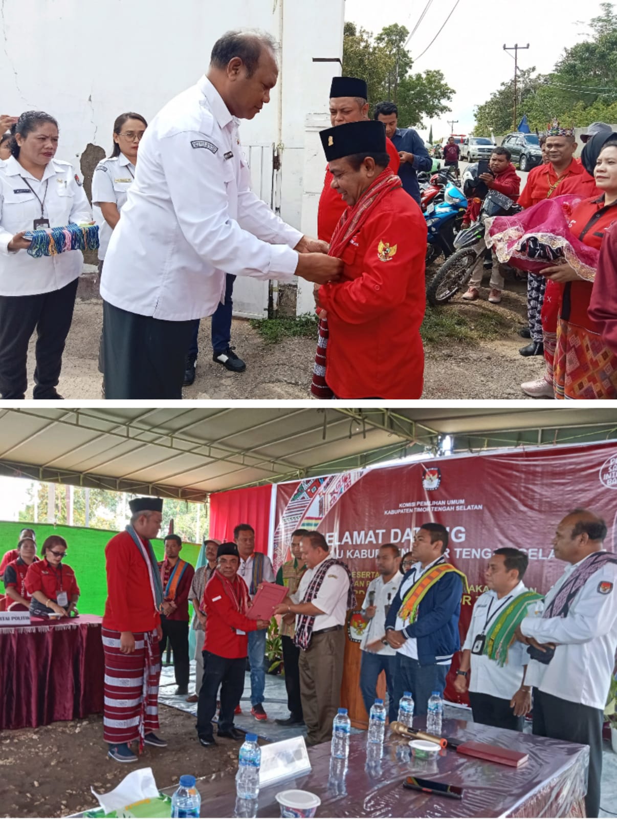 Berkas Caleg Dinyatakan Lengkap, PDI Perjuangan TTS Target 10 Kursi Di DPRD