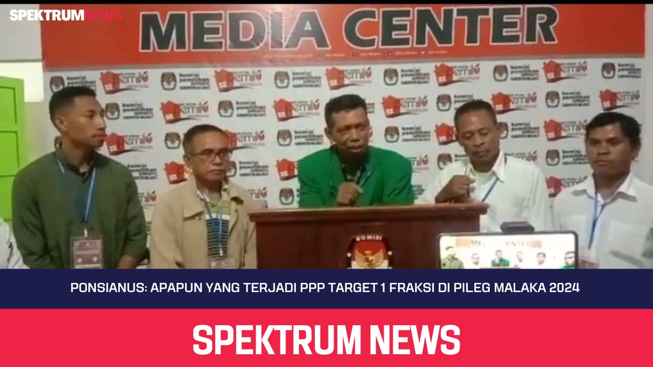 Ponsianus: Apapun Yang Terjadi PPP Target 1 Fraksi di Pileg Malaka 2024