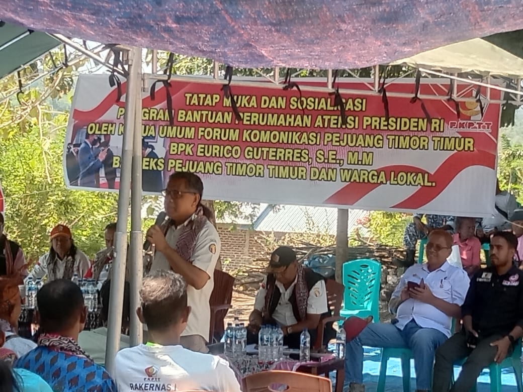Sosialisasikan Program Bantuan Perumahan Atensi Presiden RI Di TTU, Eurico Guteres Ungkapkan Hal Ini