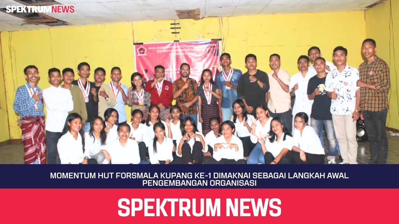 Momentum HUT Forsmala Kupang ke-1 Dimaknai Sebagai Langkah Awal Pengembangan Organisasi