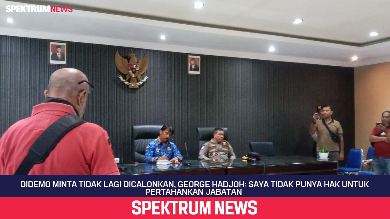 Didemo Minta Tidak Lagi Dicalonkan, George Hadjoh: Saya Tidak Punya Hak untuk Pertahankan Jabatan