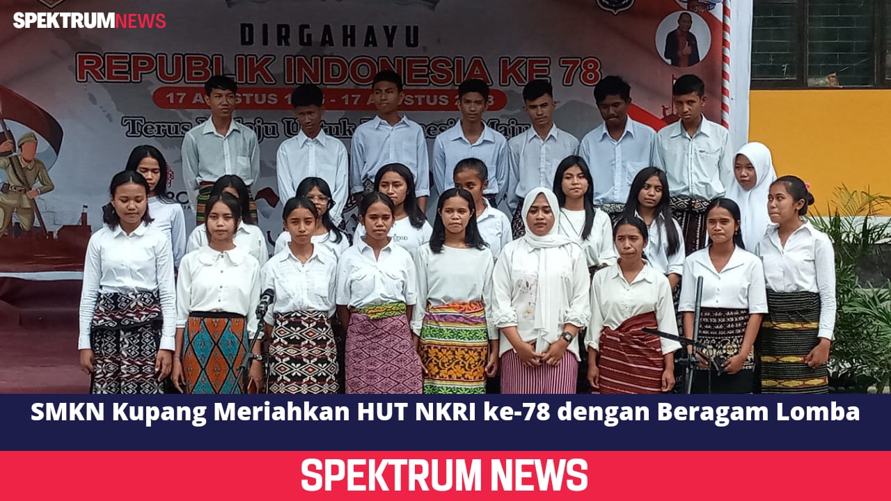 SMKN Kupang Meriahkan HUT NKRI ke-78 dengan Beragam Lomba