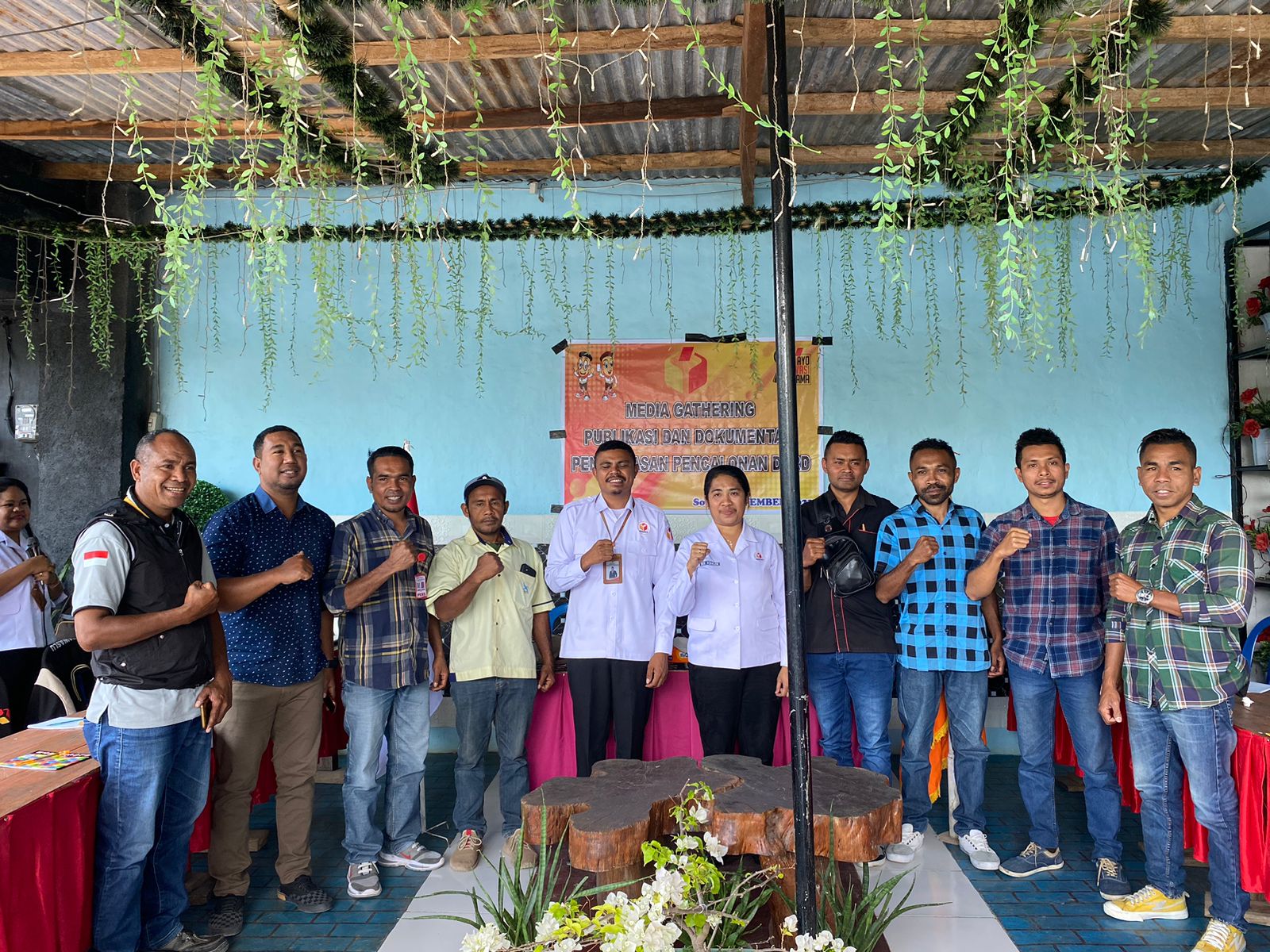 Gelar Media Gathering, Ada Hal Penting Yang Dibahas Bawaslu TTS Bersama Wartawan