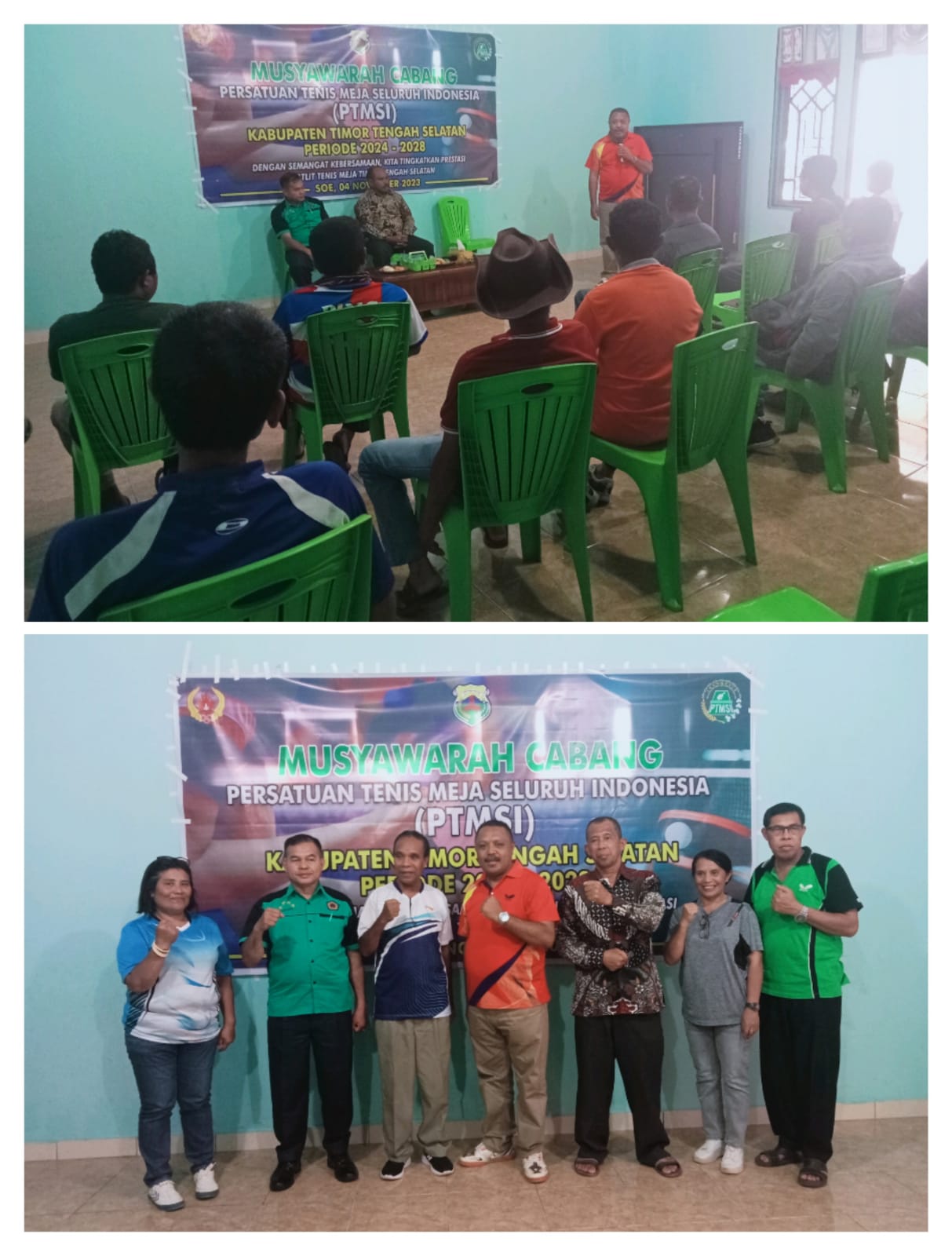 Terpilih Untuk Memimpin PTMSI TTS, Sefrits Nau Janjikan Gedung dan Sejumlah Anggaran