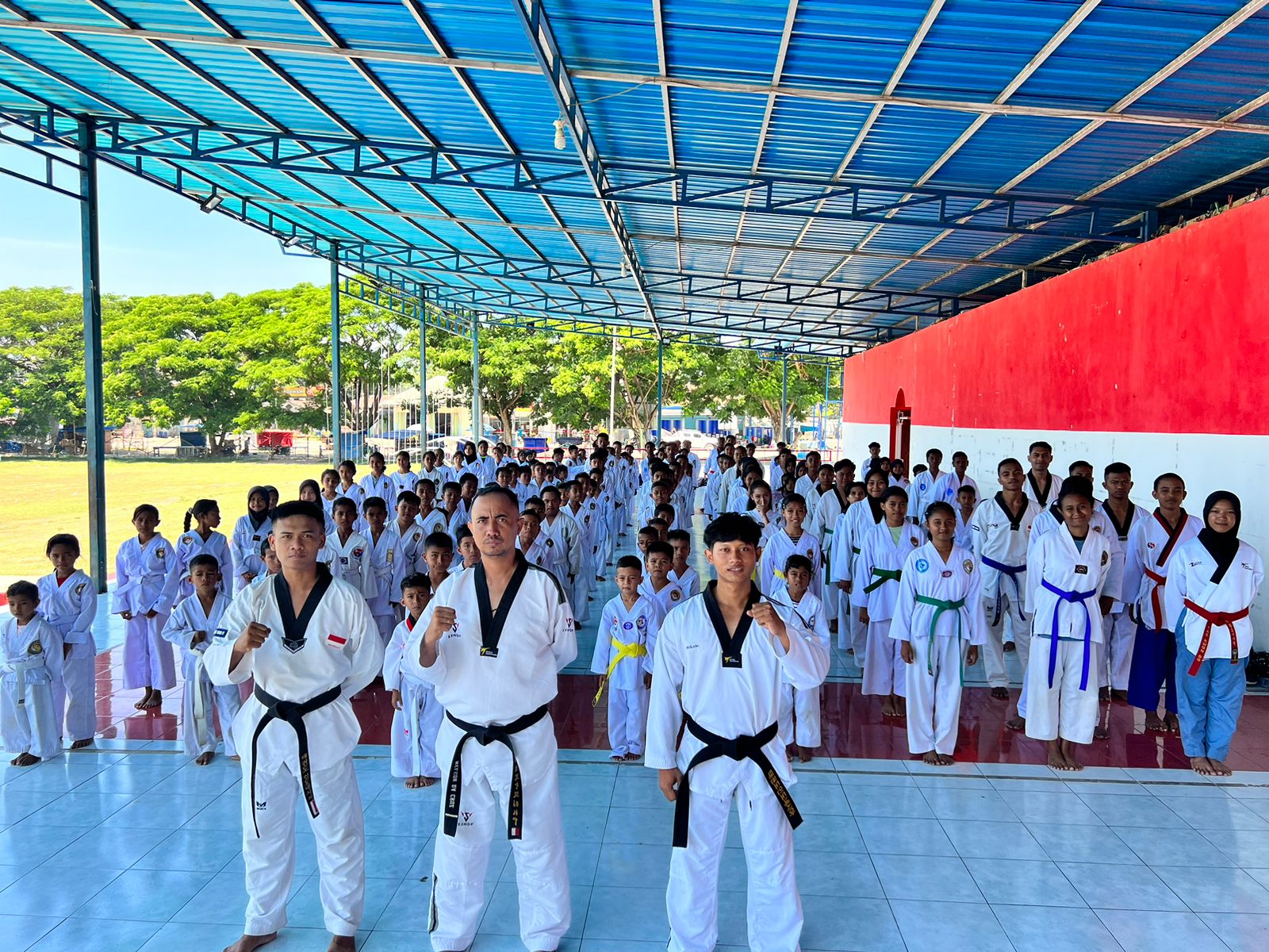 160 Siswa Taekwondo Malaka Ikut Kegiatan UKT, Begini Penjelasan Ketua Dojang