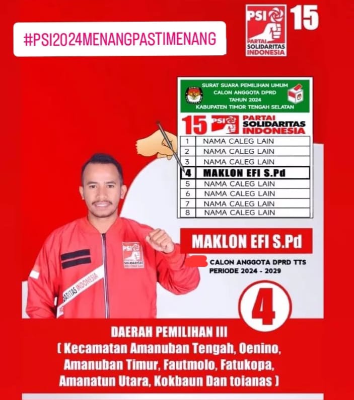 Antara Politik Masa Kini dan Nasib TTS Di Era Modern, Rakyat Harus Memilih