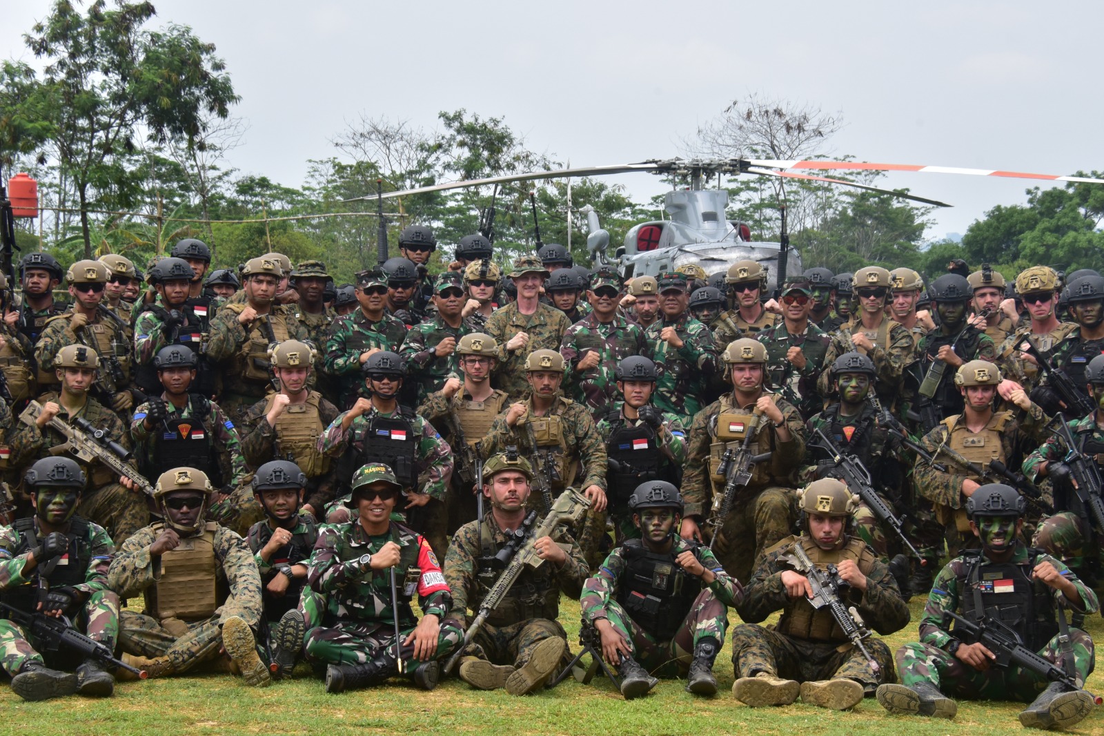 Wadan Kormar Tinjau Latihan Keris Marex Tahun 2023 DI Puslatpurmar 6 Antralina Sukabumi