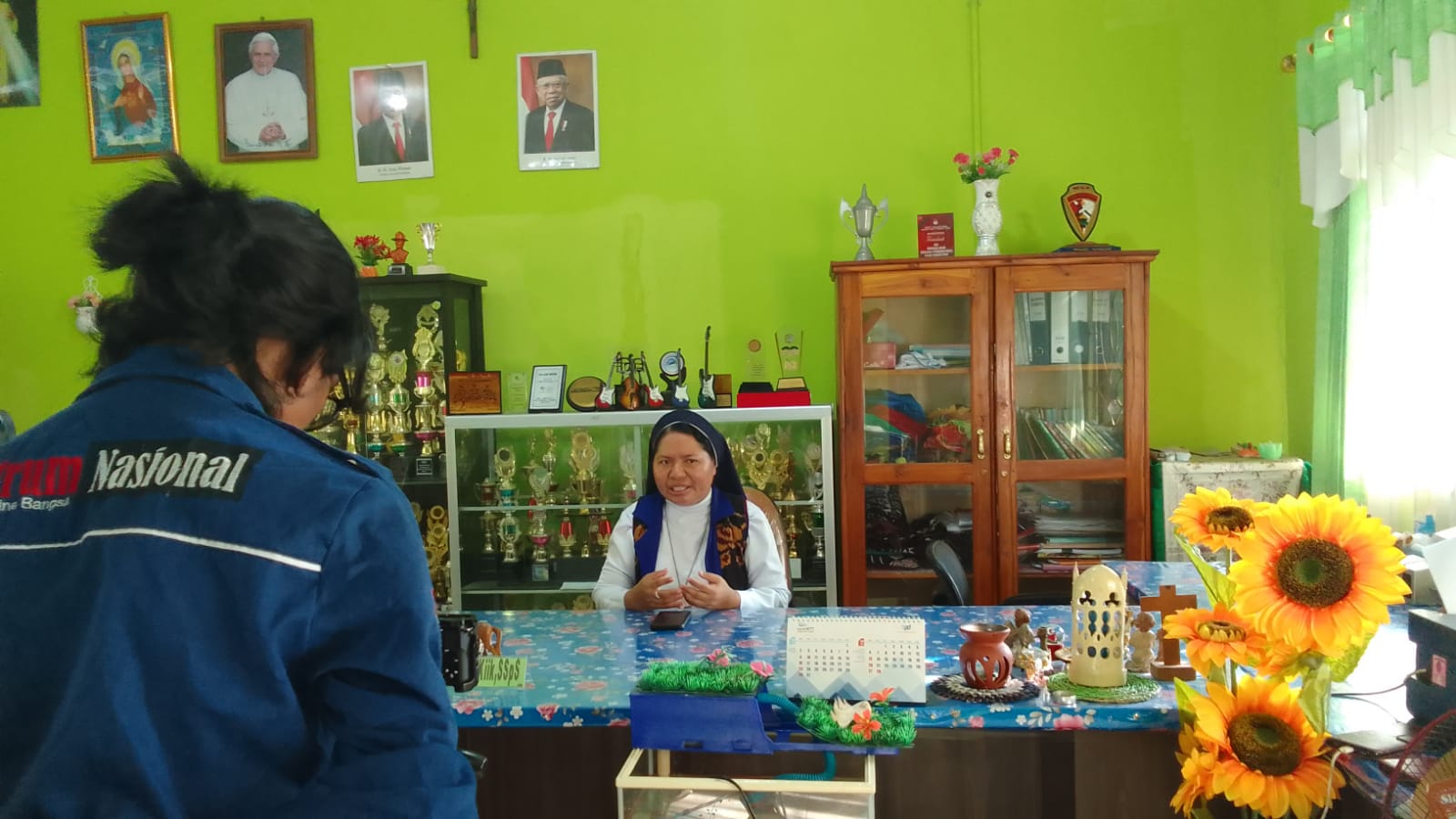 Taring SMKS Kusuma Atambua Nampak  Tahun 2020 Sampai Sekarang, Begini Penjelasan Sr. Agustin