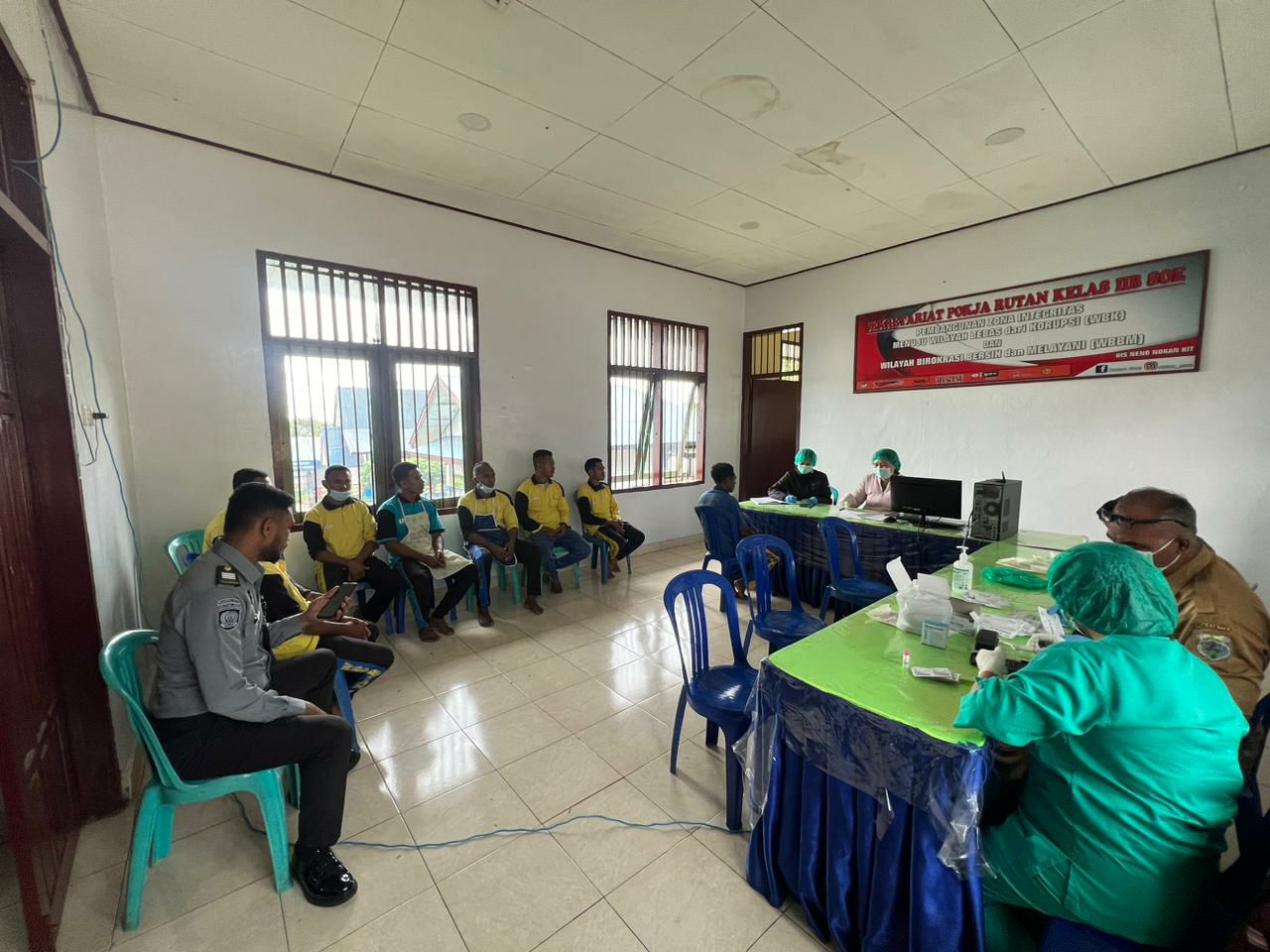 Gandeng Puskesmas Kota, Rutan Soe Lakukan Pemeriksaan Hepatitis Bagi Petugas Dan WBP