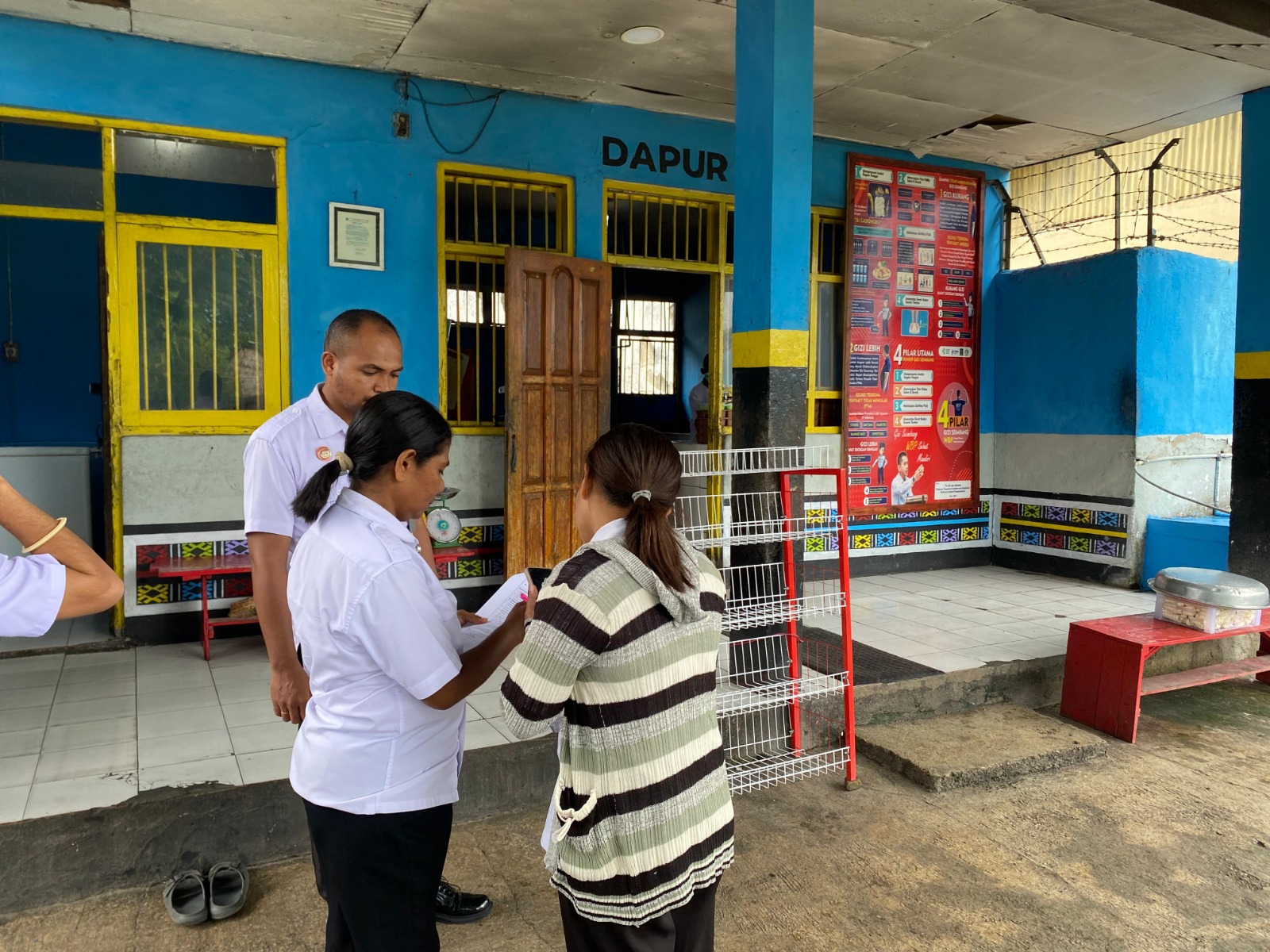 Optimis Dapur WBP Peroleh SLHS, Rutan Kefamenanu Penuhi Syarat Administrasi