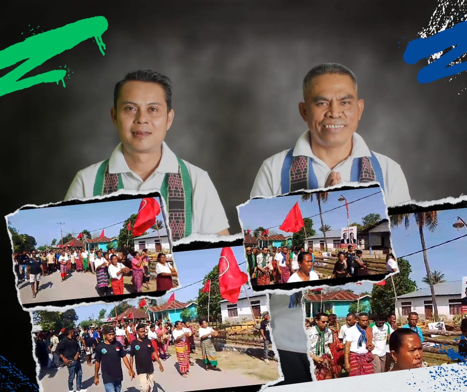 Pasangan KITA-EBA Mulai Mengguncang Basis Lawan di Dapil 2 Kabupaten Malaka