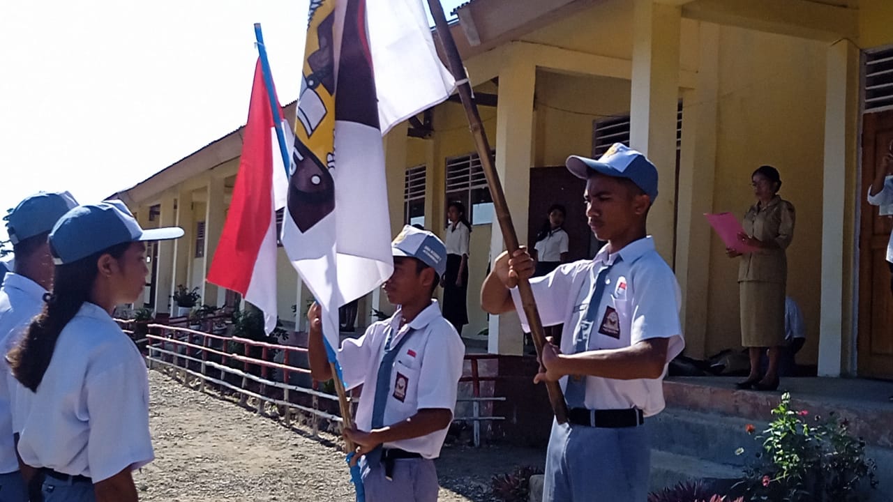 SMAN Laenmanen Gelar Pelantikan Pengurus OSIS Masa Bhakti 2024/2025, Begini Amanat Kepala Sekolah