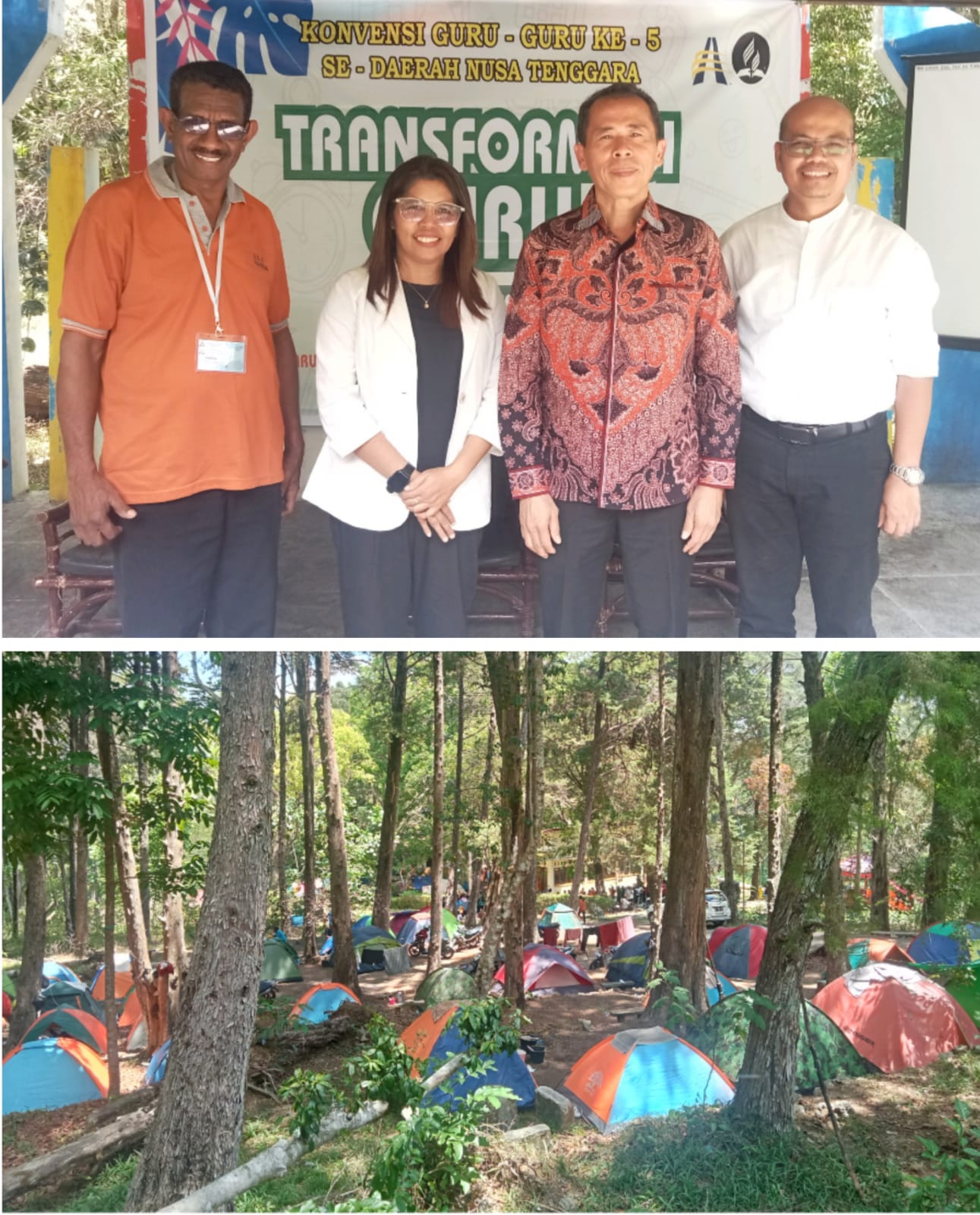 Para Guru GMAHK Se-NTT Ikuti Kegiatan Konvensi Guru Sambil Berkemah Di Taman Rekreasi Bu'at