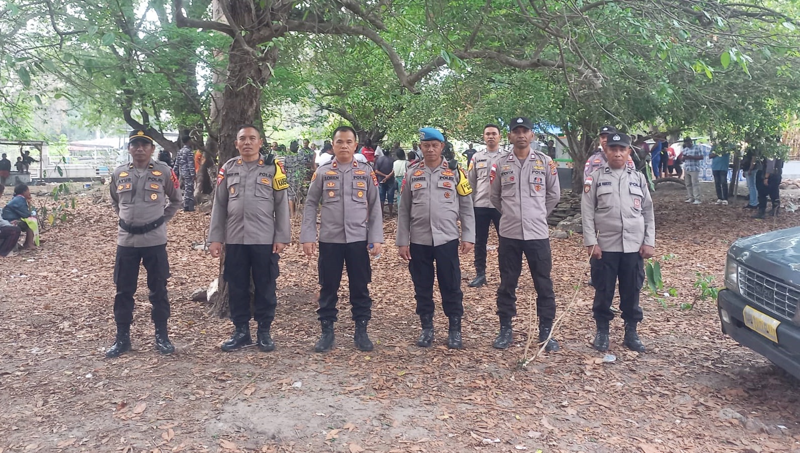 Usai Gelar Sumpah Adat Di Desa Jenilu, Kapolres Belu Ajak Masyarakat Jaga Kamtibmas Yang Kondusif