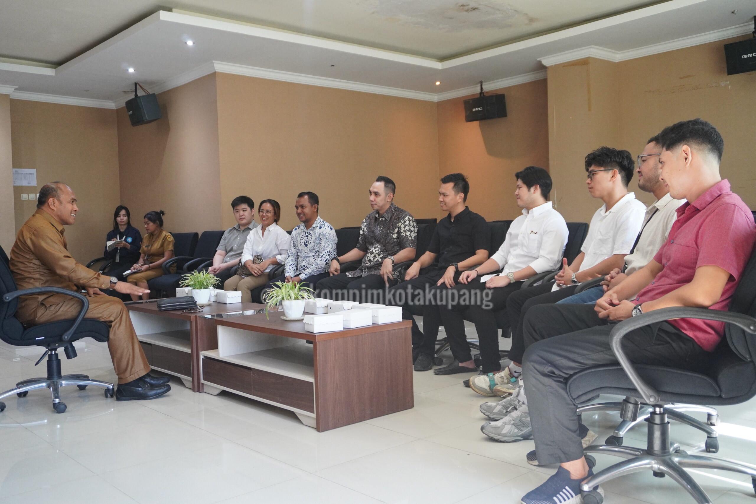 Audiensi Dengan Pengurus HIMPI, Penjabat Walikota Kupang Minta Dukungan Berantas Masalah Stunting