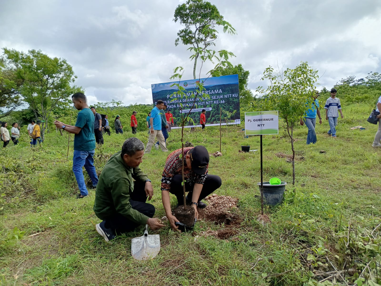 Pj. Gubernur NTT Ajak Masyarakat NTT untuk Gemar Menanam