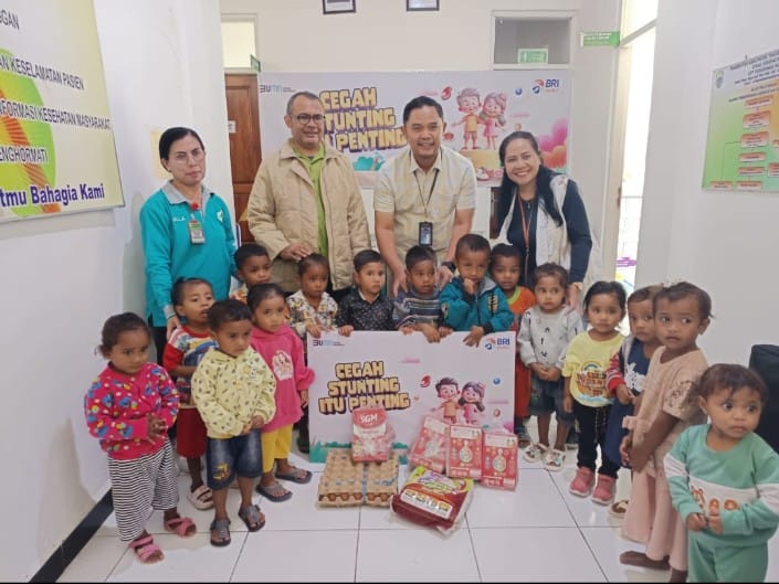 BRI Berikan Bantuan Alkes Dan Makanan Bergizi Bagi 4 Puskesmas Di TTS