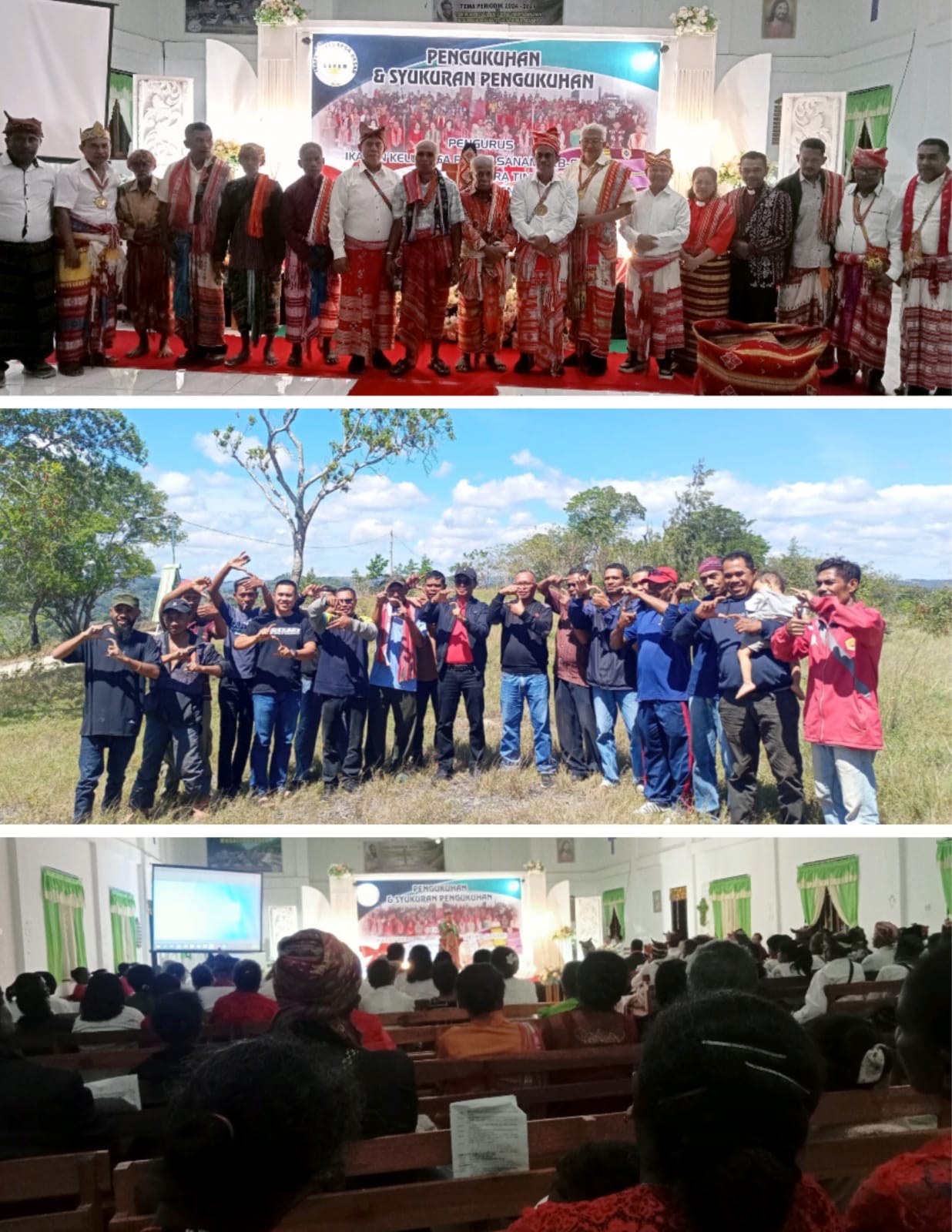 Langkah Awal, Pengukuhan IKB Sanam Diwarnai Dengan Sejumlah Kegiatan Positif