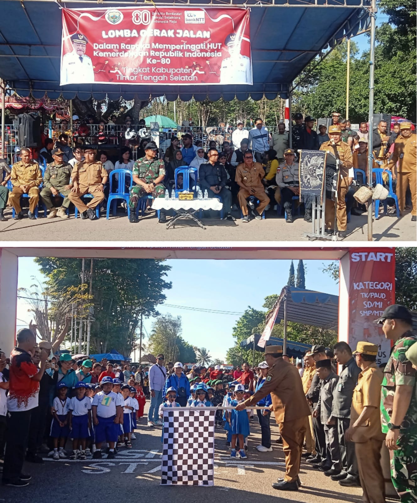 Lomba Gerak Jalan Di TTS Resmi Digelar, Pendaftaran Untuk 45 Km Masih Dibuka
