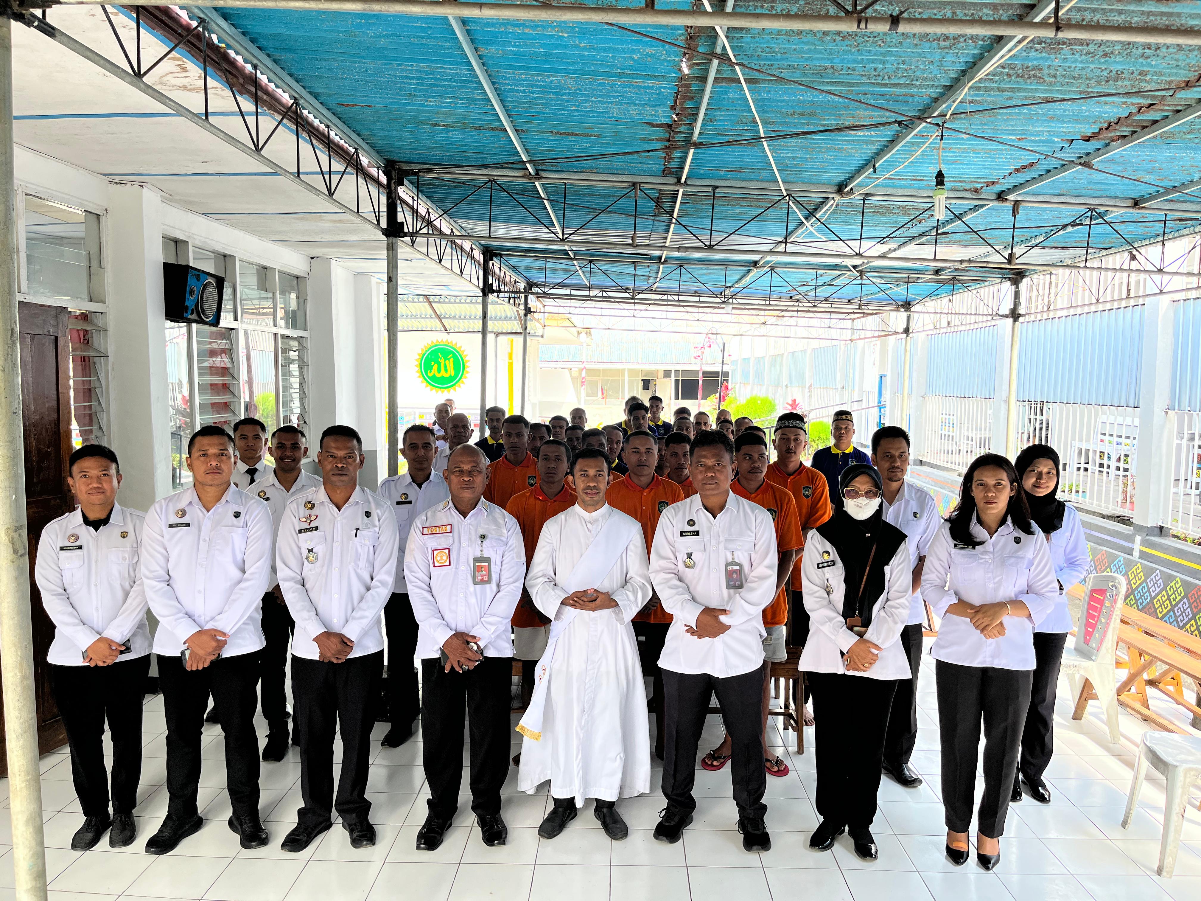 Selamatkan Negeri Dan Serukan Perdamaian, Rutan Kelas II B Kefamenanu Gelar Doa Bersama
