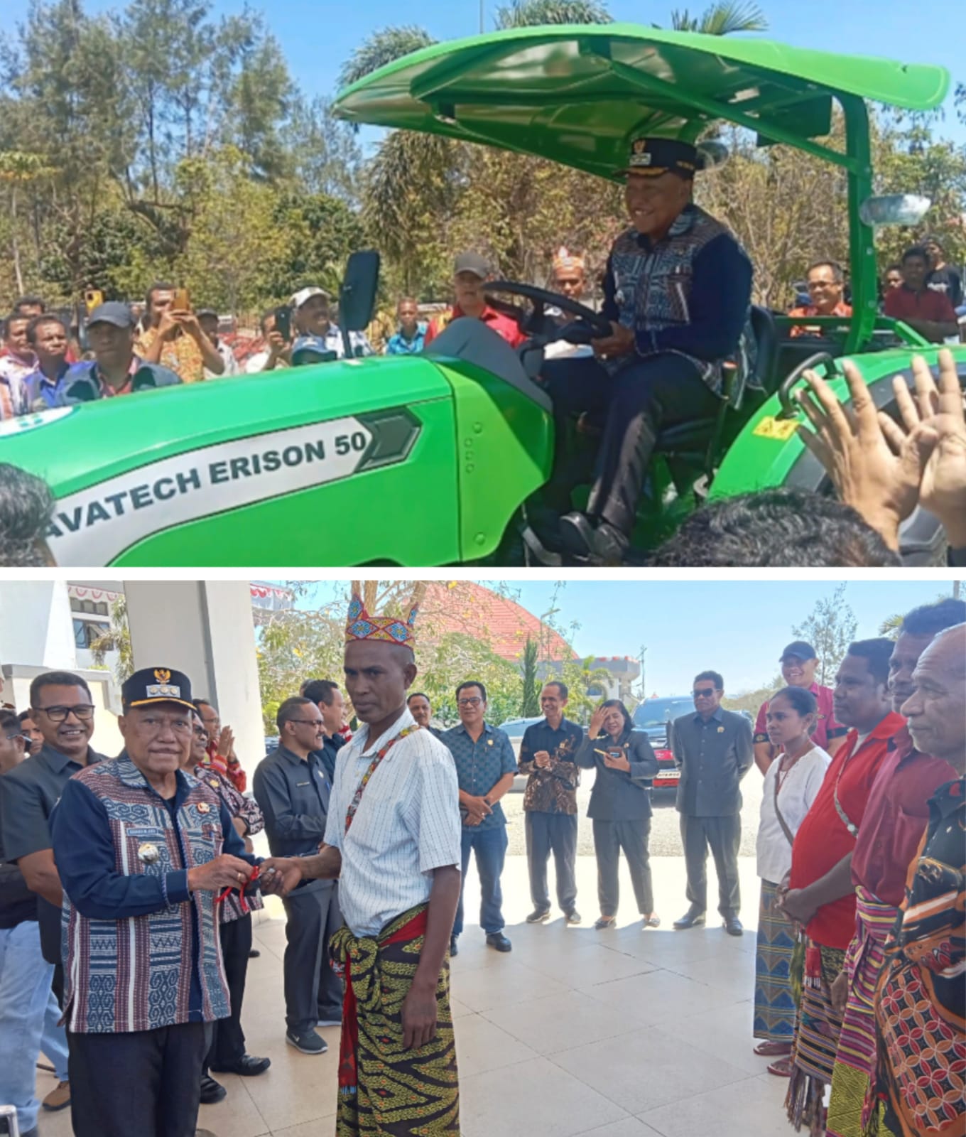 Serahkan Alsintan, Bupati TTS : Gunakan Alat Untuk Kepentingan Kelompok Bukan Pribadi