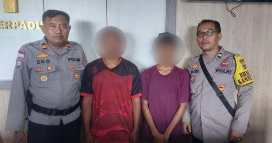 Dua Orang Pria Diamankan Polres TTS, Usai Transaksi Jual Beli Sapi Menggunakan Uang Palsu