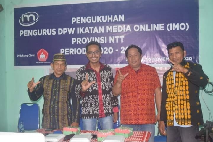 IMO Indonesia DPW NTT Resmi Dikukuhkan, Ini Strukturnya dan Media Yang Tergabung