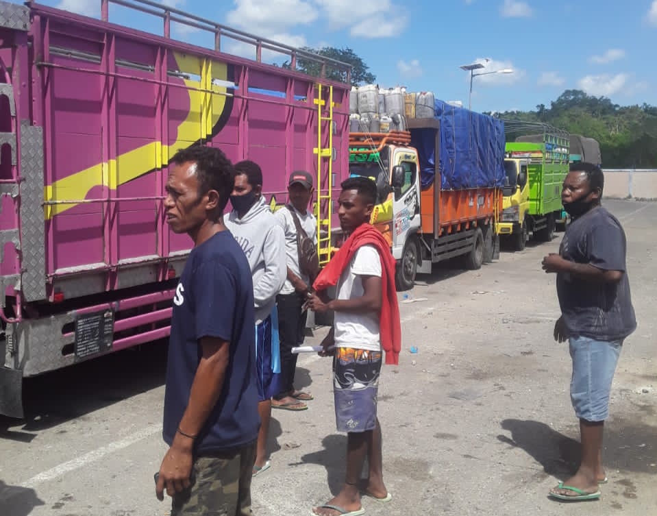 Biaya Rapid Mahal, Sopir Truck Ekspedisi Rote - Kupang Bakal Mogok Kerja