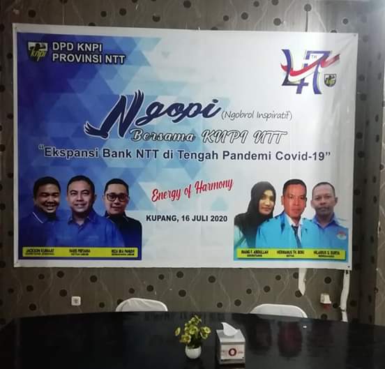 Hari ini KNPI NTT,  Ngopi sambil Ngobrol Inspiratif Bersama Pemuda