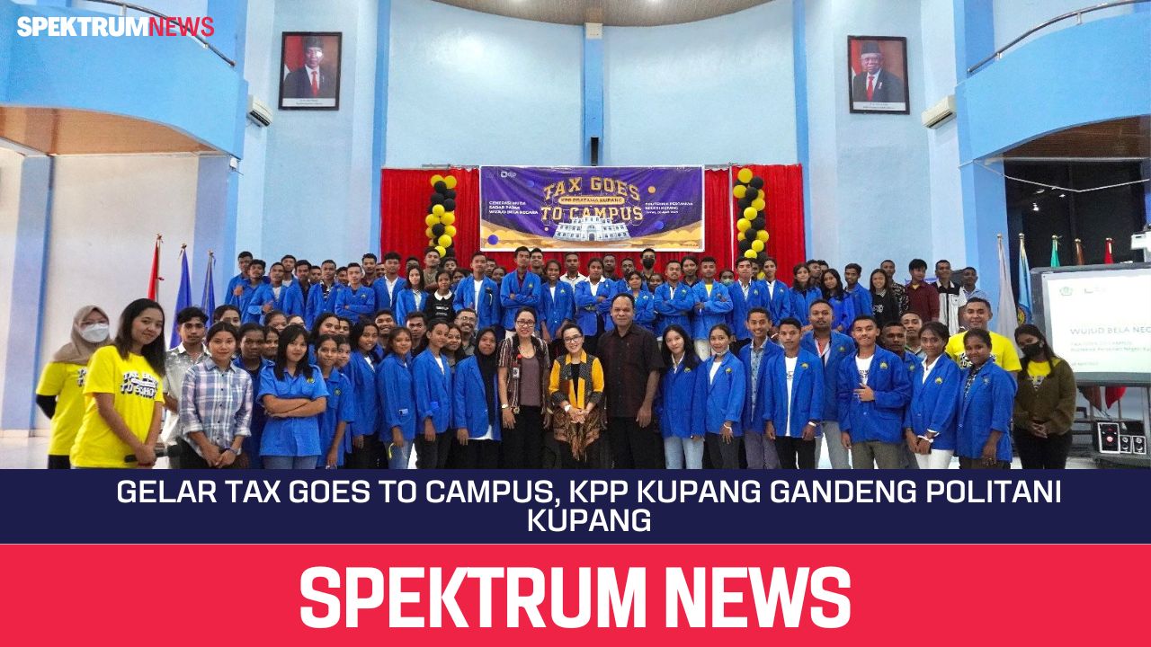 Gelar Tax Goes To Campus, KPP Kupang Gandeng Politani Kupang