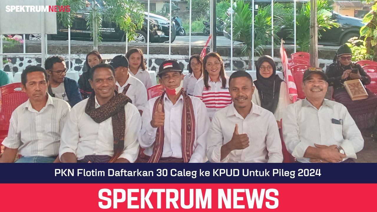 PKN Flotim Daftarkan 30 Caleg ke KPUD Untuk Pileg 2024