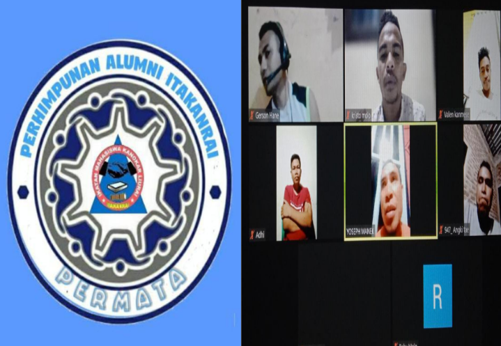 Permata Malaka Bahas Polemik Tekoda Malaka T.A 2022 Lewat Zoom Meeting