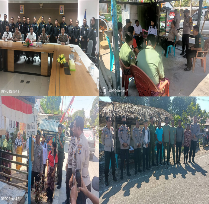 Polda NTT Kunjungi Polres Belu Untuk Meninjau Poskamling dan ASP