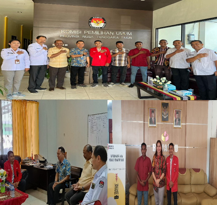 Simak, Ini Tujuan DPD GMNI NTT Datangi KPU Dan Bawaslu Provinsi NTT