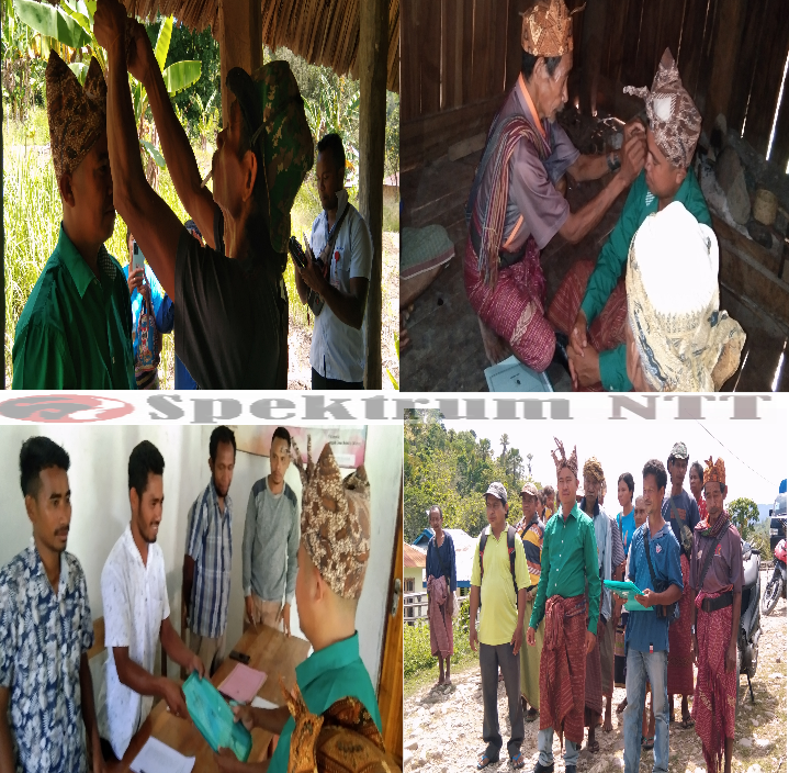 Agustinus Muti Resmi Mendaftarkan Diri Sambut Pilkades Serentak Di Malaka